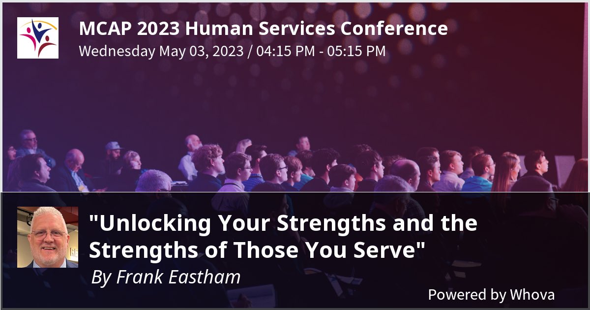 I am speaking at MCAP 2023 Human Services Conference. Please check out my talk if you're attending the event! #MCAPConnect2023 #MCAPConnect2023   #CommunityAction