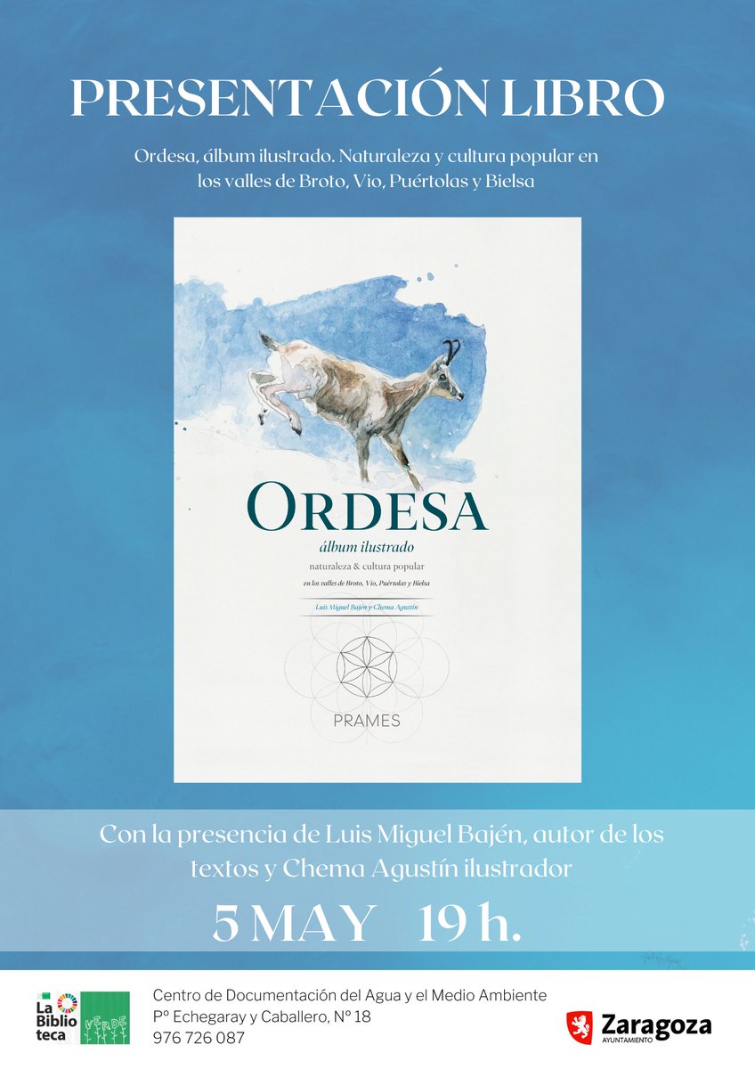 CDAMAZ's tweet photo. 📢Avance de la programación de mayo‼️
🦋3 MAY Contando mariposas. Red de voluntariado #eBMS
📗5 MAY Presentación del libro 'Ordesa' @PramesEditorial
🎨6 MAY Taller de ilustración botánica (para adultos) con el artista de nuestra próxima expo Chema Agustín
https://t.co/qVh53fJ8nc https://t.co/Lgb8CbabBD