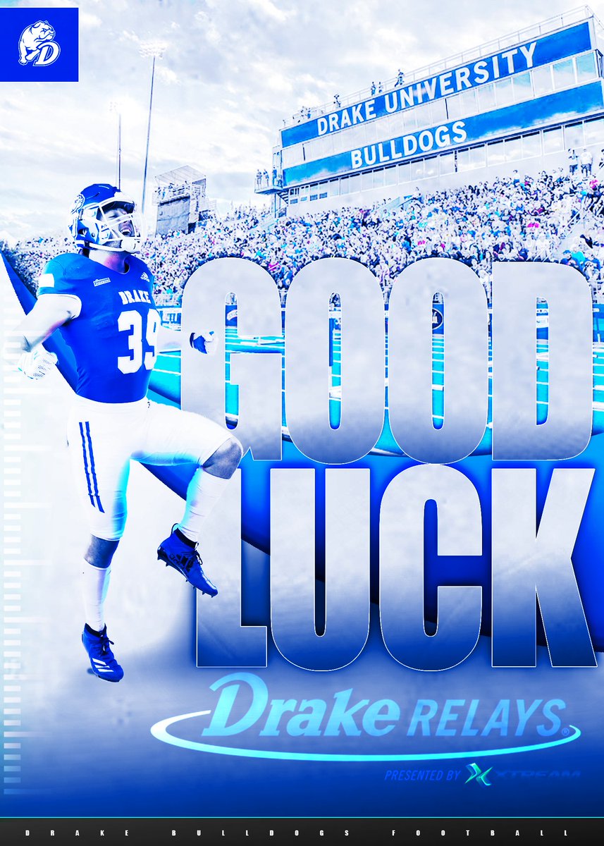 As @DrakeRelays kick off this afternoon, I want to wish all of the participants Good Luck! #FeastDogs #GameChangers