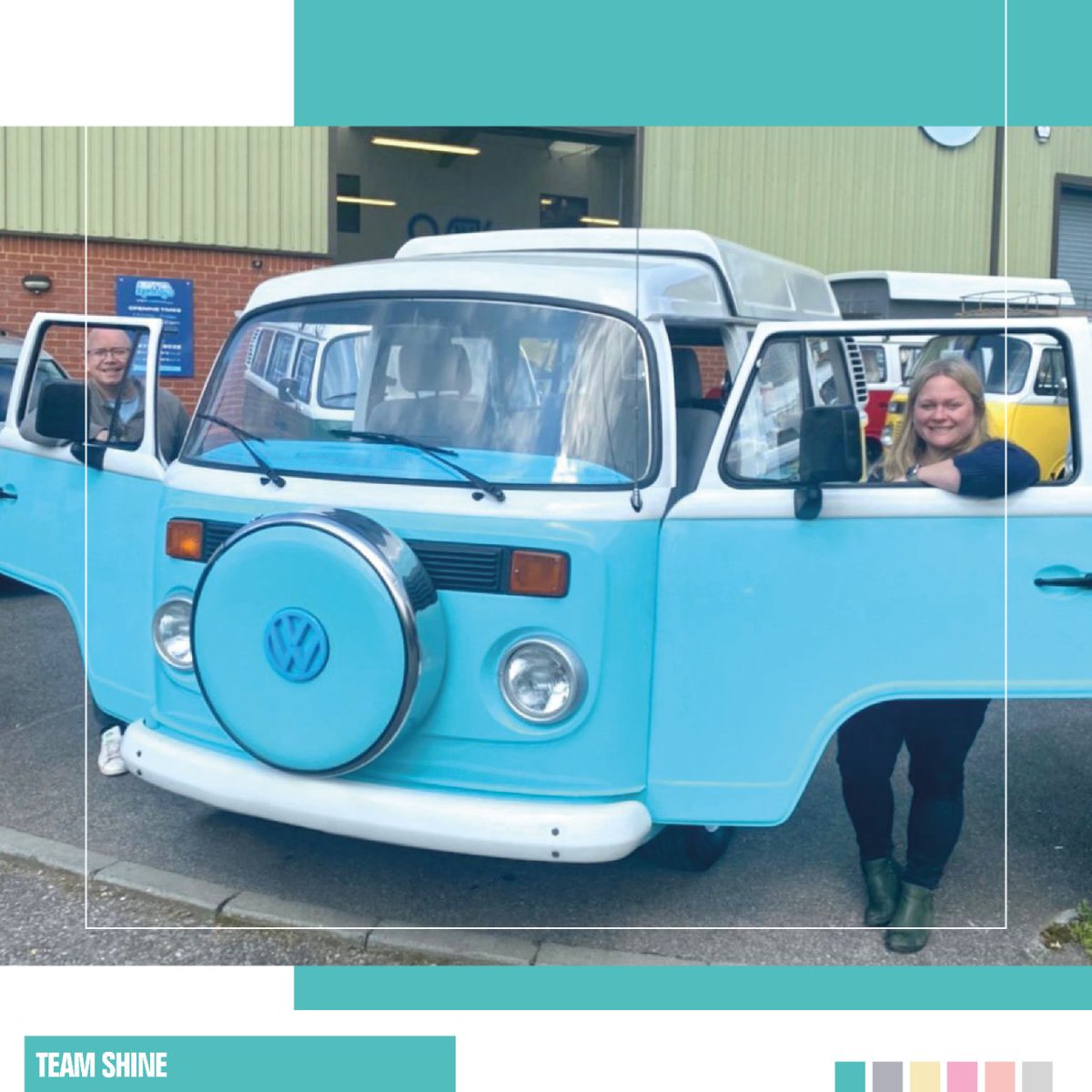 shinecsolutions's tweet photo. New wheels, brilliant home-office potential and a bucket-list tick, as we welcome a very on-brand 'Betty' to the team! Who is up for a Shine meeting out on the open road?! ✨

#newwheels #hellobetty #meetingsontheroad https://t.co/GiYgnTBRmd