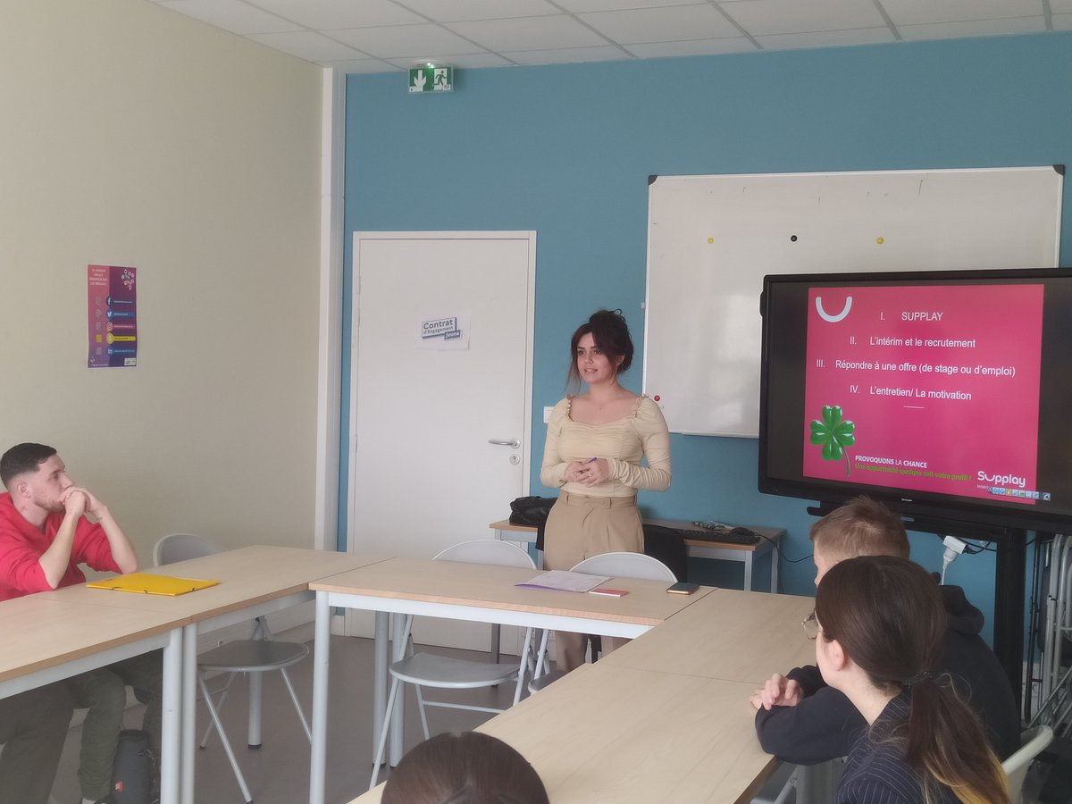 MLAuxerrois89's tweet photo. 🎉👏🤝 Merci #SupplayAuxerre pour votre intervention chez nous pour nos jeunes #CEJ. Votre contribution à leur orientation professionnelle est précieuse. 💼💡
#MissionLocale #SUPPLAY #Jeunes #Partenariat #Avenir #Réussite https://t.co/7GmDS50rJt