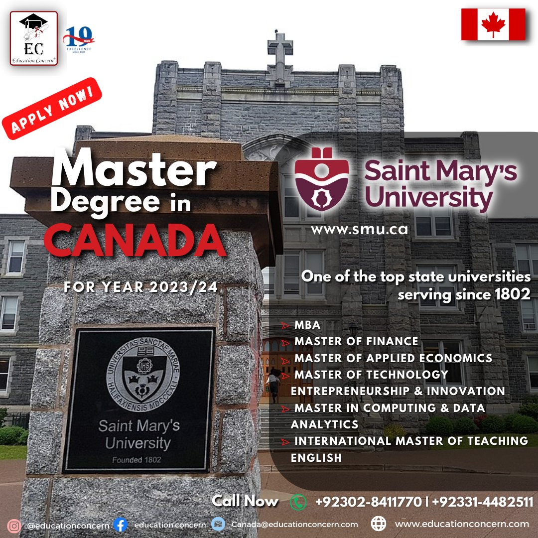 farrukh_luqman's tweet image. Want to get Master Degree in Canada ?
========================

#sds #studentdirectstream #educationconcern #ec #studyabroad #studyincanada #studycanada
#ieltsonline #ielts #highschoolincanada #boardingschoolincanada #mbaincanada #masterincanada #masterdegreeincanada #canada