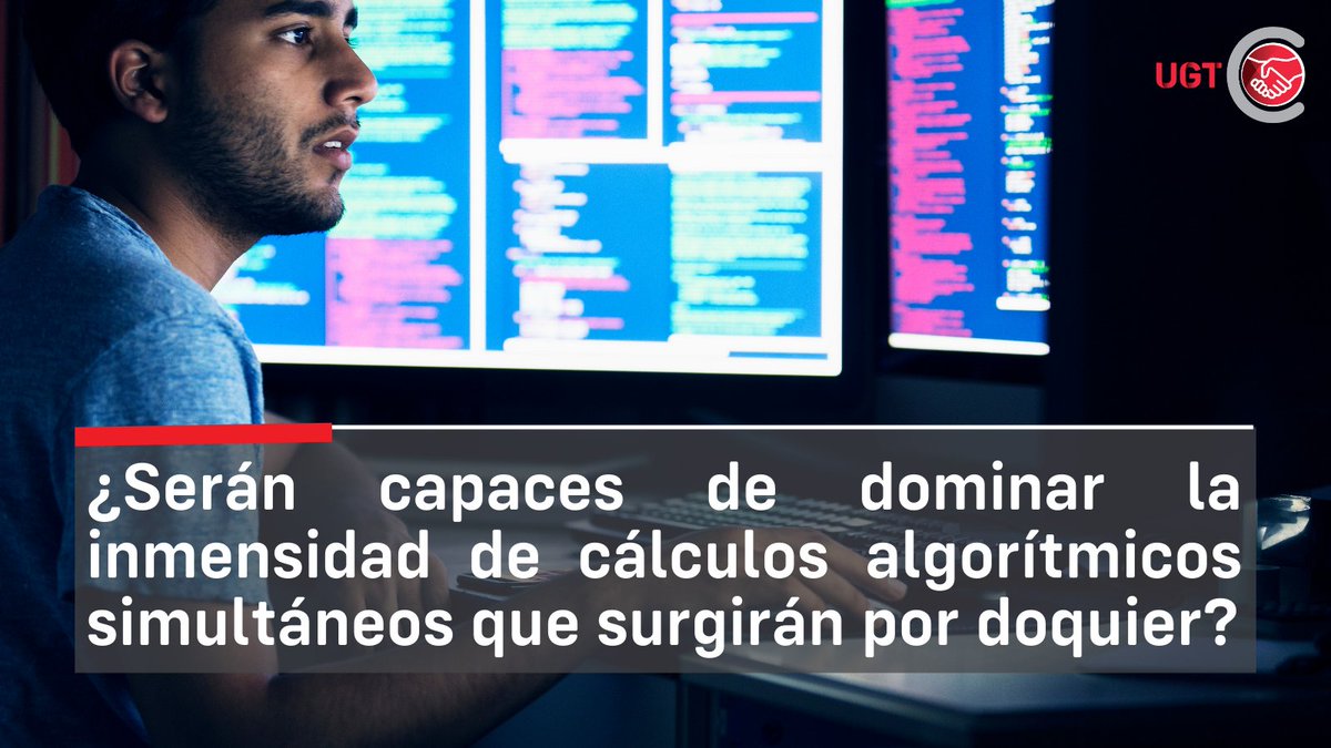 ⚪ ¿Nuestras redes serán capaces de dominar la inmensidad de cálculos #algoritmicos simultáneos que surgirán por el #metaverso? 

Mañana 10:30h evento: “Web 3.0: Tecnología, Trabajo, Gobernanza” organizado por <a href="/UGT_Comunica/">UGT</a> y <a href="/Telefonica/">Telefónica</a> .

▶️ bit.ly/3AykqId