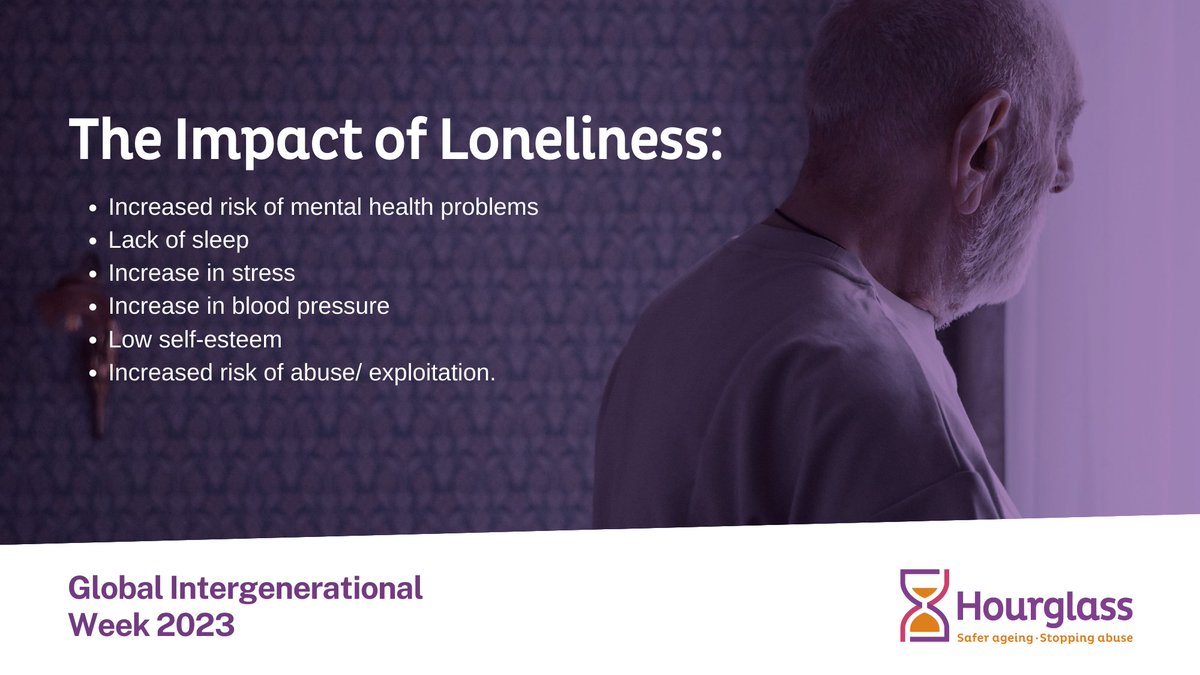 Today we're raising awareness of the impact of loneliness.

Through connecting between generations, we can combat loneliness and help end the social isolation of older people.

#GIW2023 #EndLoneliness @GenerationsWT