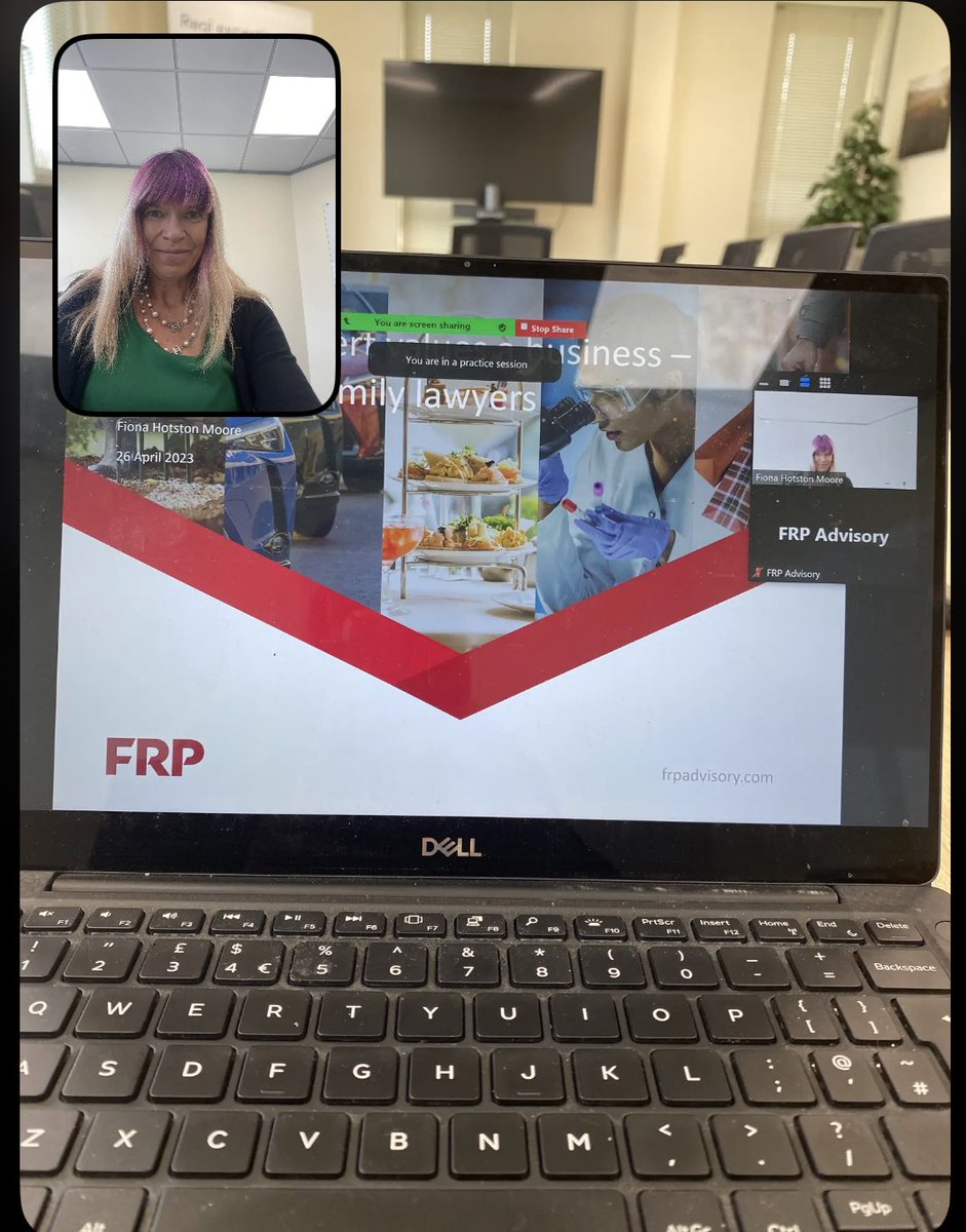 Thanks to the 140 family lawyers who joined the FRP Advisory webinar today to  hear about how we value businesses - we hope it was useful #familylaw #businessvaluation #divorce #forensicaccounting
