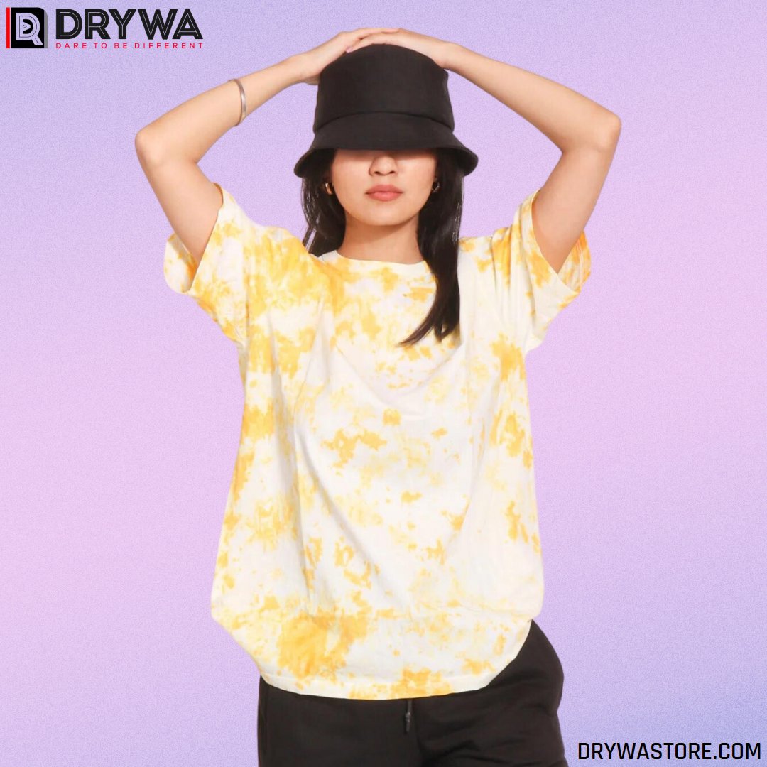 drywa_official's tweet photo. This oversize t-shirt is hand dyed in yellow colour to give it a summer-friendly crumble look.
DM to place order
.
.
#tiedyefashion #tiedyeclothing #tiedyelove #art #hippie #hippiestyle #wearableart #vintage #trippy #hippy #icedyeing #tiedyeclothes #dyeart #tiedye #tiedyeshirt https://t.co/4cWUzH9Uwk