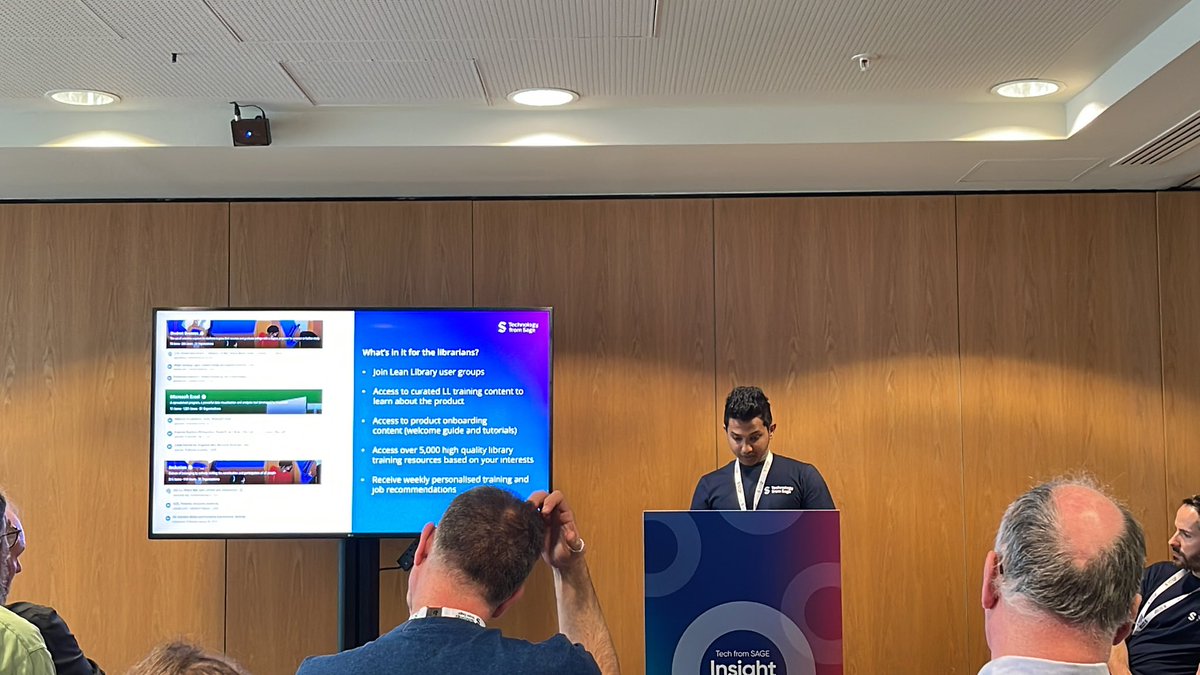 talis's tweet image. Our Implentation Manager, Kusal, is discussing how librarians can join the Lean Library community on @skilltype.

Librarians can access product training, webinars, thought-provoking articles and more. 

#TechfromSage Insight.