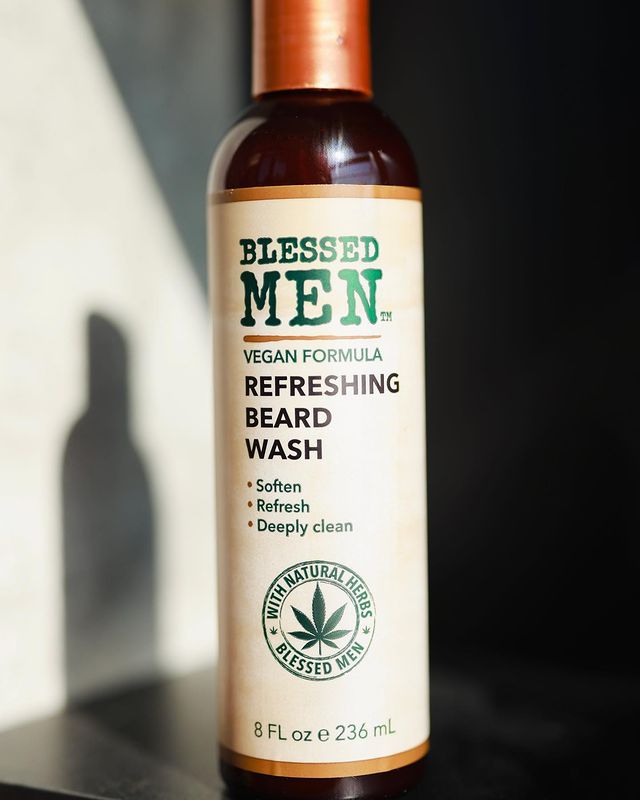 When in need of a beard cleanser, add Blessed Men to your shopping list! 
.
.
#Vegan #Beard #BeardBalm #BeardOil #BeardCare #MensGrooming #VeganSkincare #MansBestFriend #BeardSzn #BarberGang #RazorBumpTreatment #BeardGang #BarkOil #TeaTree #BarberApproved #BeardsOgIG