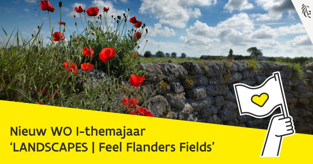 🌺 Van 29 april 2023 tot 31 augustus 2024 vindt het WOI-themajaar LANDSCAPES | Feel Flanders Fields plaats.
🗺️ Met een uitgebreid programma vol, evenementen en fiets- &amp; wandelroutes.
ℹ️ Wil je meer te weten komen? Ontdek er alles over op onze website 👇
pulse.ly/r12ul94ar7