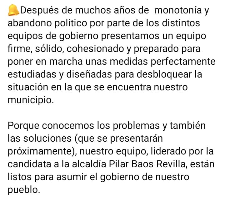 VOX_Villa's tweet photo. 🥇Después de cuatro años de intenso trabajo desde la oposición nos presentamos a las elecciones del próximo 28 de mayo con la ilusión intacta y con enormes ganas de poder convertirnos en el CAMBIO REAL  que Villa necesita.

#voxvillaviciosadeodon
#somoscomotu
#villaporbandera https://t.co/NpzijMSDYG
