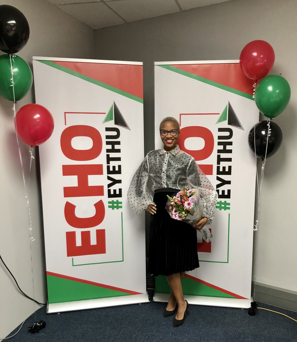 ndlovu_anele's tweet image. Wednesdaying…today I had the absolute honour to be invited to cut the cake as two great PMB community newspapers merged as one. The Maritzburg Echo &amp;amp; Msunduzi Eyethu have joined forces and are now “Echo #Eyethu.”The first edition of Echo #Eyethu will be out next Thursday ❤️🙌🏽💃🏽
