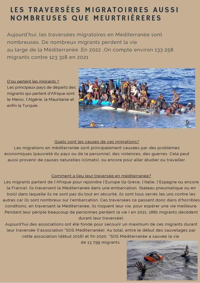 4eFantastiques's tweet photo. Jade, Antoine, Ryan et Loan ont inventé un nom de journal original Le JARL pour mettre en lumière la question des traversées migratoires. #migrants #pedagogy #journalism https://t.co/Apw7AmNyy2
