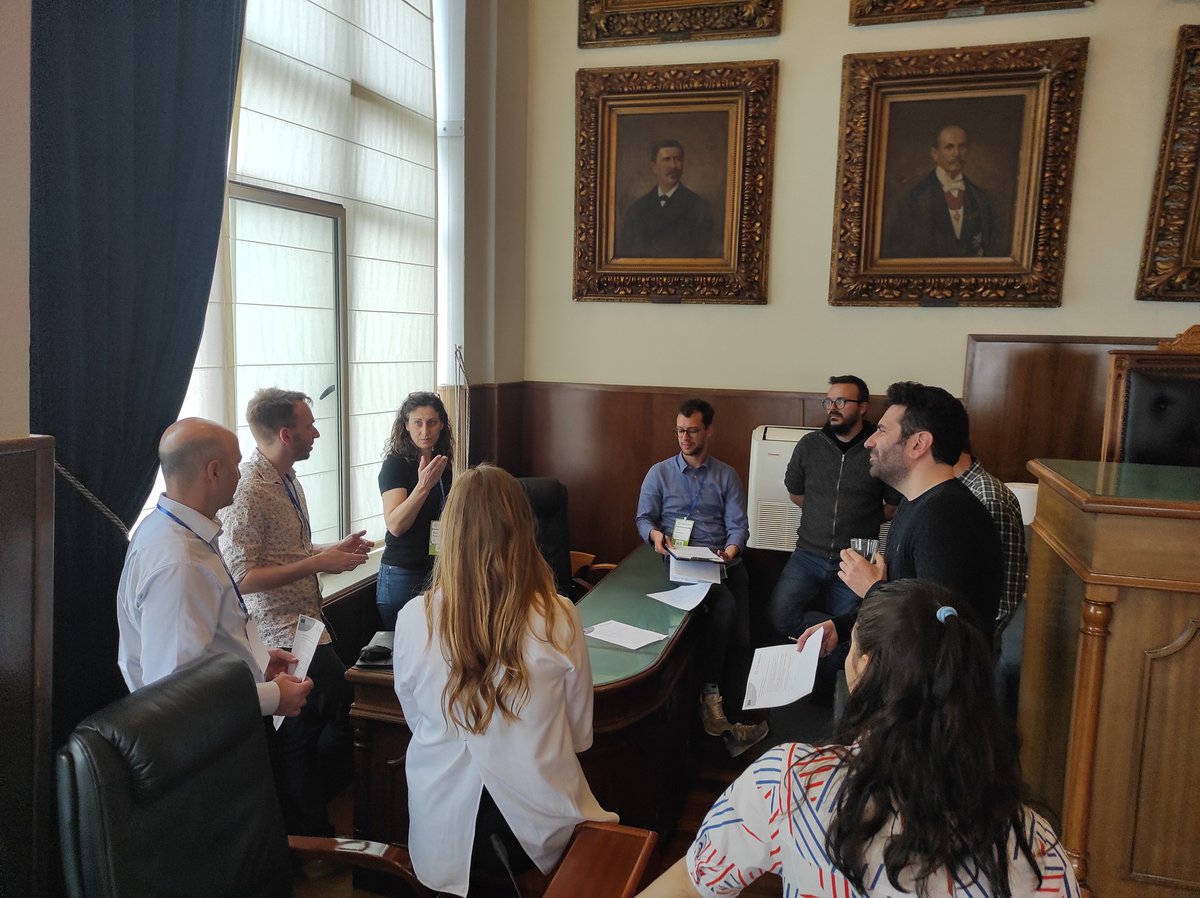 Pop_Machina's tweet photo. 🥳 The 9th General Assembly of the @Pop_Machina project has just been successfully completed!
👥 It has been a great pleasure to meet and interact with all the project partners in one of the project's pilot cities, Piraeus in Greece!
#popmachina #circulareconomy #makerspaces https://t.co/LFaTe9b70a