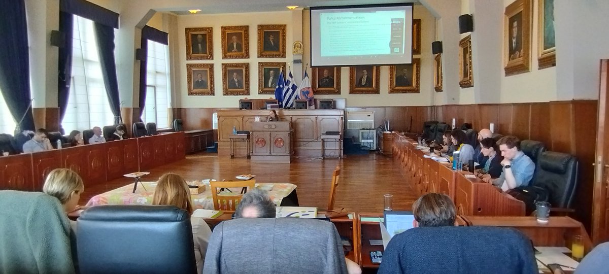 Pop_Machina's tweet photo. 🥳 The 9th General Assembly of the @Pop_Machina project has just been successfully completed!
👥 It has been a great pleasure to meet and interact with all the project partners in one of the project's pilot cities, Piraeus in Greece!
#popmachina #circulareconomy #makerspaces https://t.co/LFaTe9b70a