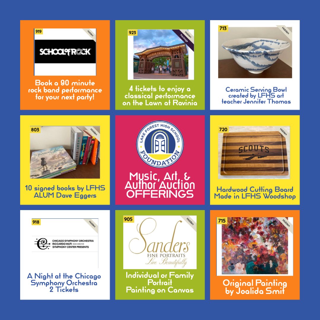 Only two days until our Annual Spring Luncheon!  Checkout some of the amazing items available in the auction.  Auction closes at 7pm  on Friday.  LFHSLUNCH2023.givesmart.com