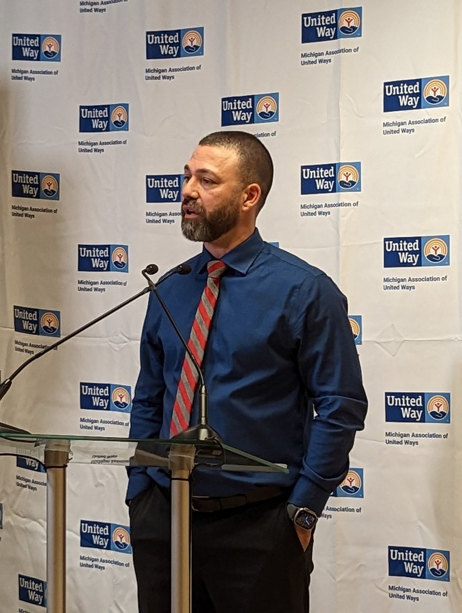 We're in Lansing today with @miunitedways and other local chapters announcing the release of our latest #ALICE Report, which shows that during the pandemic, 39% of Michigan households struggled to make ends meet. #ALICE2023 #UnitedforALICE