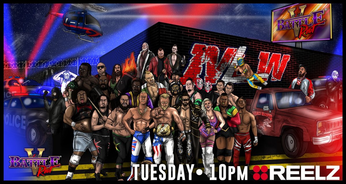 WONF4W's tweet photo. MLW Underground results: Battle Riot V https://t.co/JLD8eX6Pkj https://t.co/ANyRA25FOh