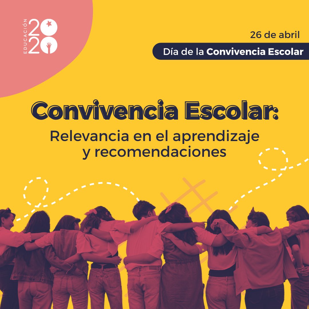Educacion2020's tweet photo. 🧵| En este Día de la Convivencia Escolar, reiteramos nuestro compromiso con promover espacios escolares seguros y de cuidado, donde el bienestar socioemocional esté al centro 💙 https://t.co/AfyVqU6Q6X