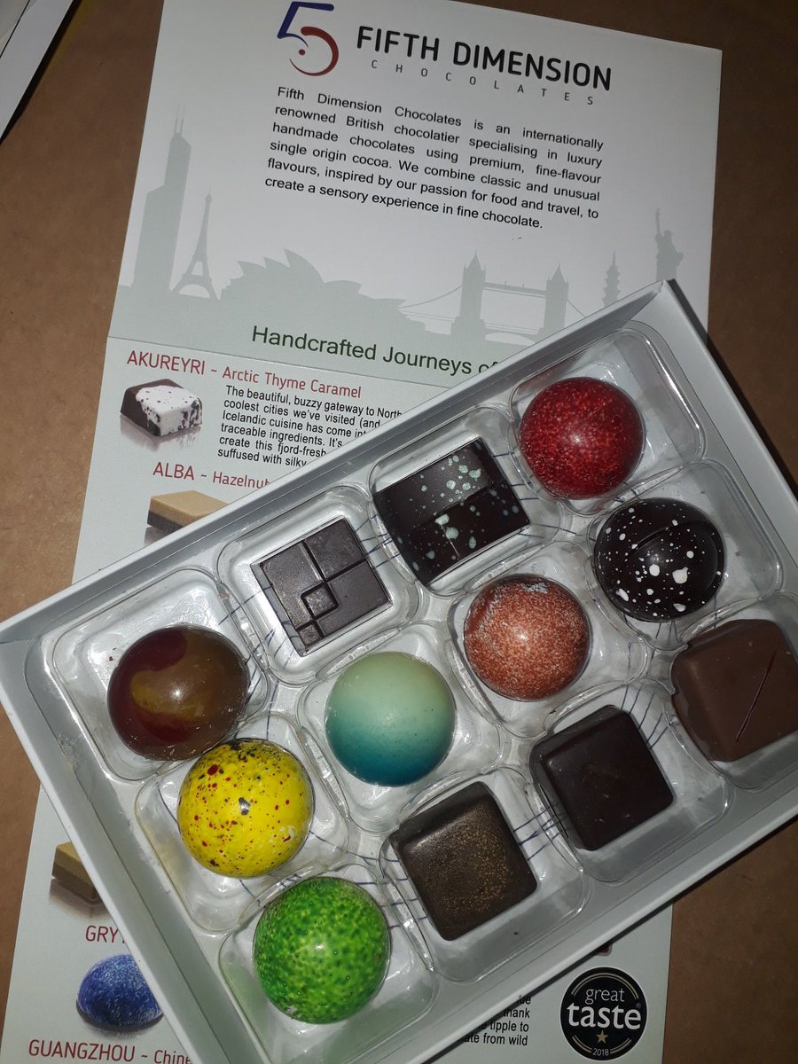 Always a good day when <a href="/5DChocolates/">5DChocolates</a> turn up. Deliciously complex as usual