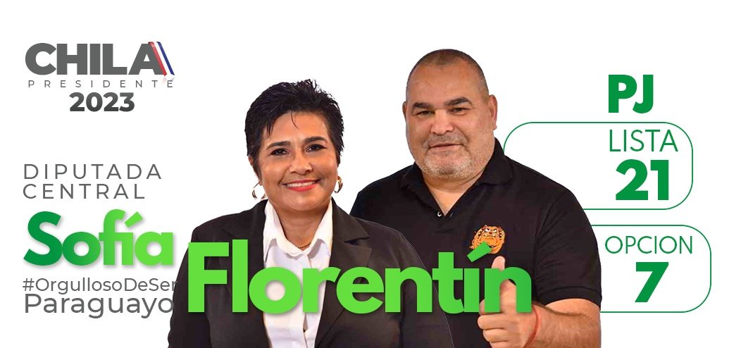 sofiaflorentinR's tweet photo. Estamos los que anciamos el cambio desde el Congreso. El 30/04 vota dignamente!
#SofiaFlorentinDiputada Opción 7
#Porustedes #Paraustedes🙌🏻
#Lista21 Partido de la Juventud
Con #ChilavertPresidente2023 #SofiaVice2023 y defendamos nuestra Nación
#OrgullosoDeSerParaguayo 🇵🇾 https://t.co/P1bsRxpKUE