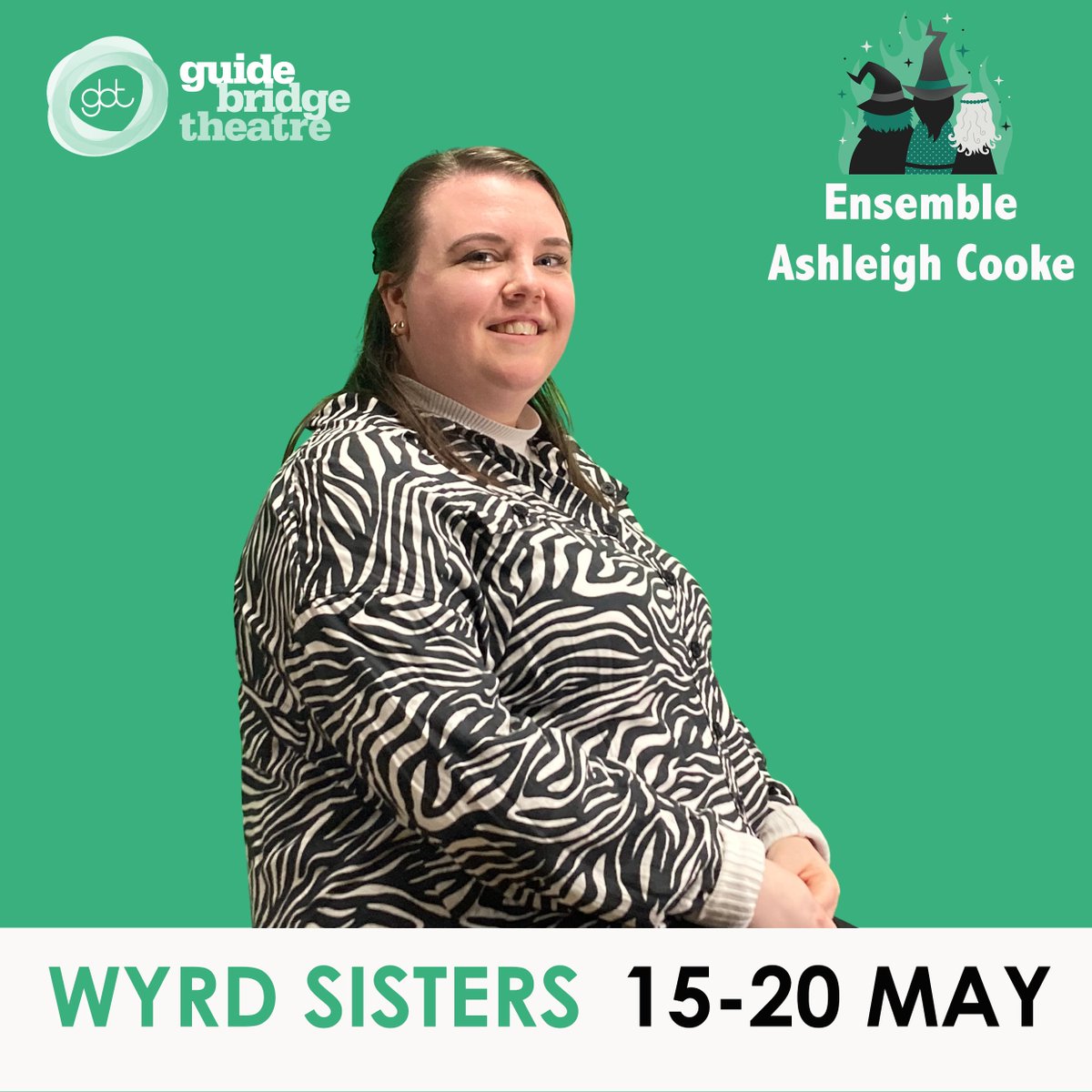 gbtheatre's tweet photo. If you're a fan of theatre, then you won't want to miss
"Wyrd Sisters" at the Guide Bridge Theatre from 15-20th May! Tickets are available now at https://t.co/g12M18VXSB.
#WyrdSisters #GuideBridgeTheatre #Ensemble #greatermanchester #terrypratchett #discworld #LoveLiveTheatre https://t.co/t5aQMC7aFT