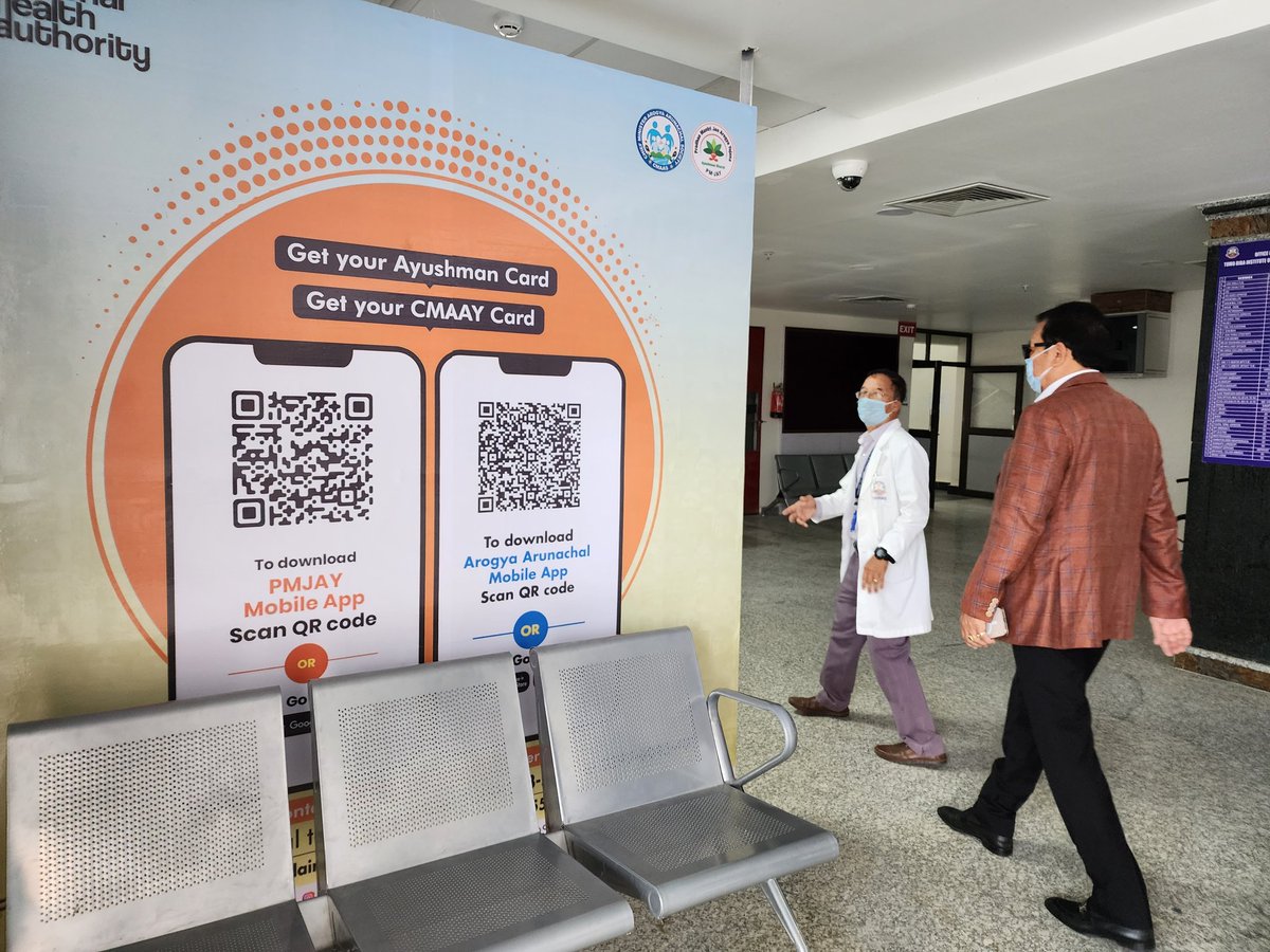 Have inspected the newly constructed Emergency  Ward, Trauma Centre, Operation Theatre, Ayushman Bharat &amp; CM Aarogya Help Desk, OPD Registration Counter, etc. Our Govt will continue to provide all necessary support to the Institute and look into its requirement of man power too.