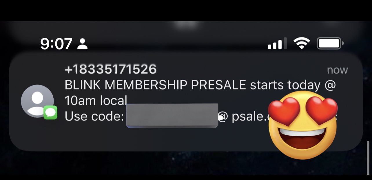 BLACKPINK BLINK UNION 💕 on Twitter "[INFO] PRESALE CODES have already