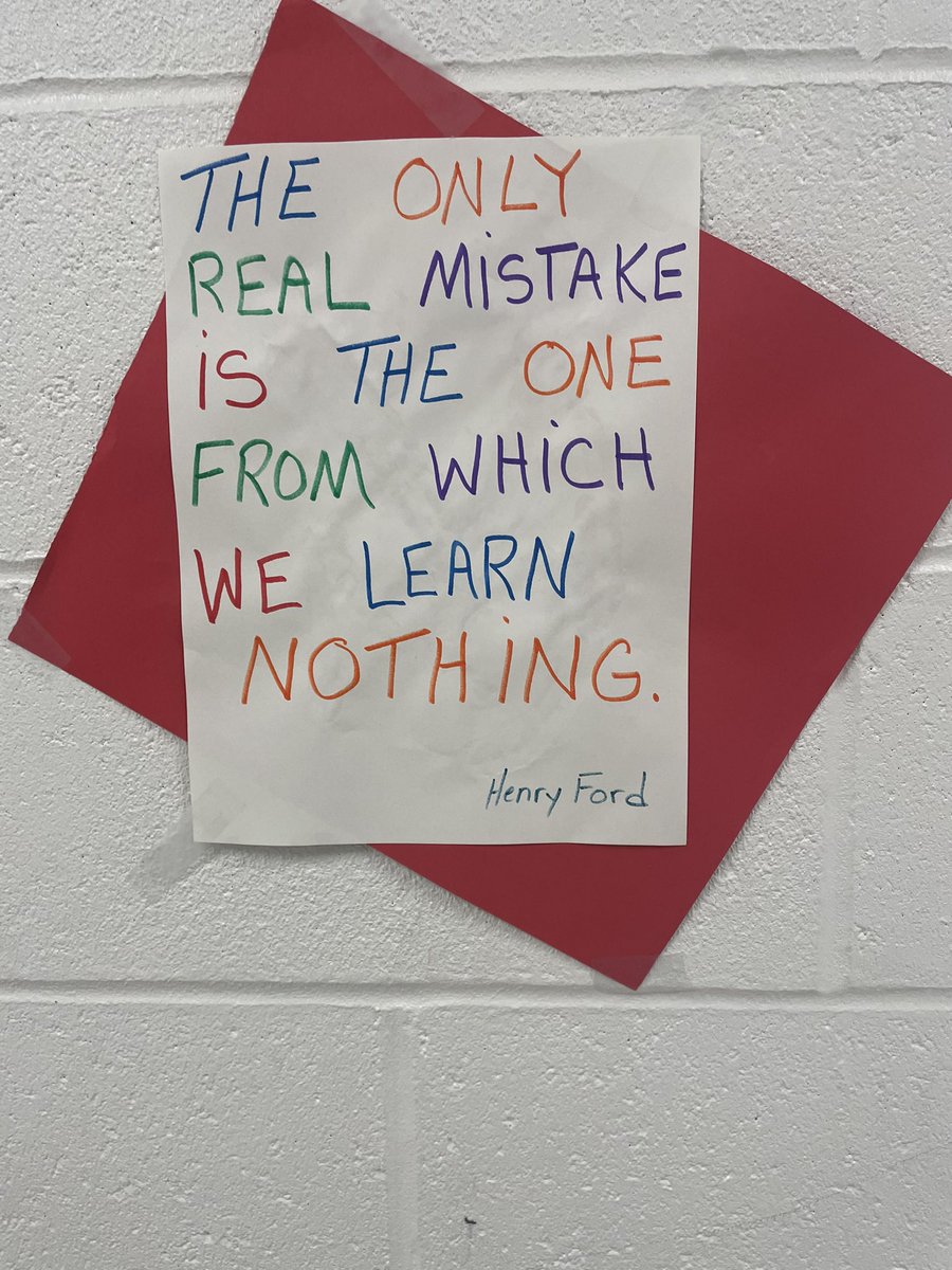 Big shout out to Cindi Olenik, MES paraprofessional, for the amazing motivational quotes to inspire our kids in the hallways!