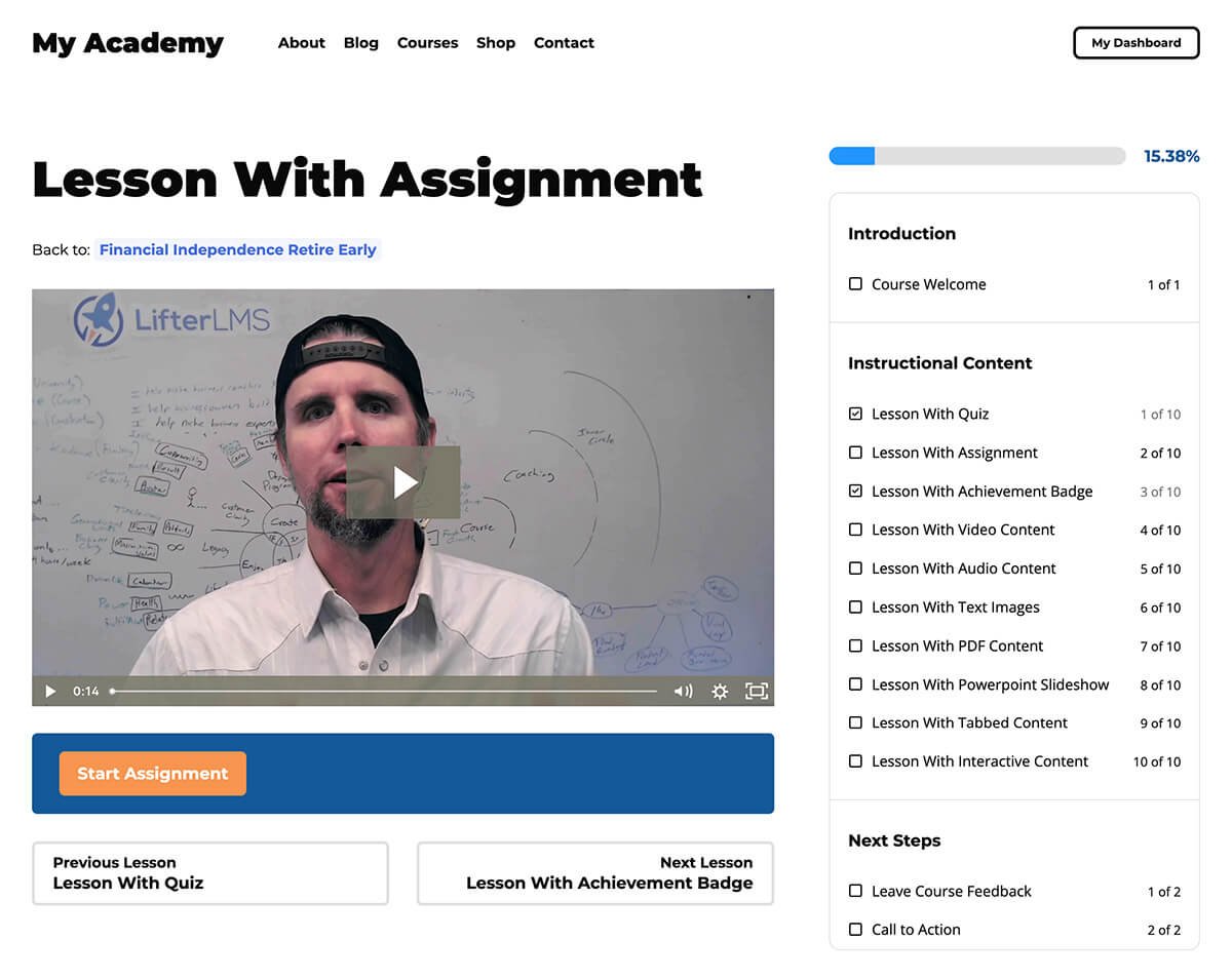 jason_coleman's tweet photo. We @lifterlms made a Full Site Editing theme for WordPress focused on eLearning and ecommerce. https://t.co/vKH7ZjdoOP