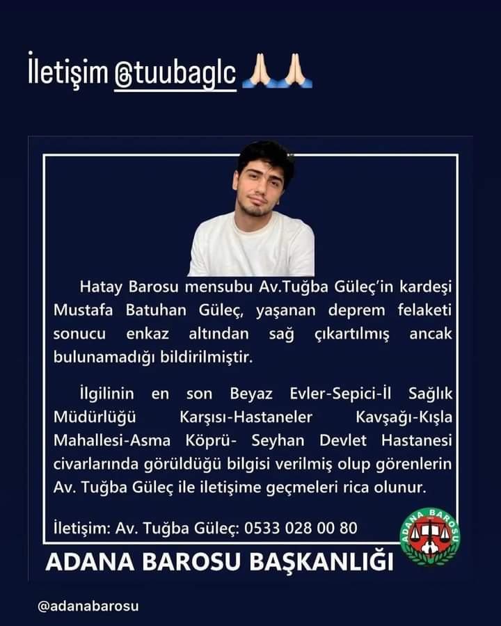 Görenlerin haber vermesi....