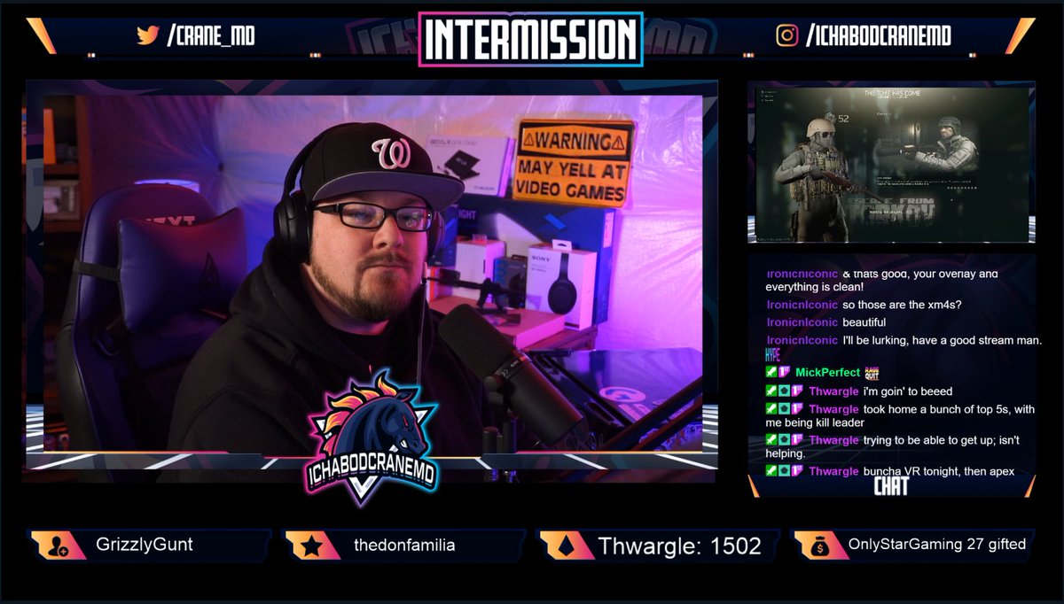 crane_md's tweet photo. Stream itch has me again - working to improve a lot of things on my end and get things straight. It's always a fun time and just want to get into that again. #stream #tarkov #streaming #dowork #weouthere #anyplatform #twitch #youtube #kick https://t.co/zF9eUAI5jJ