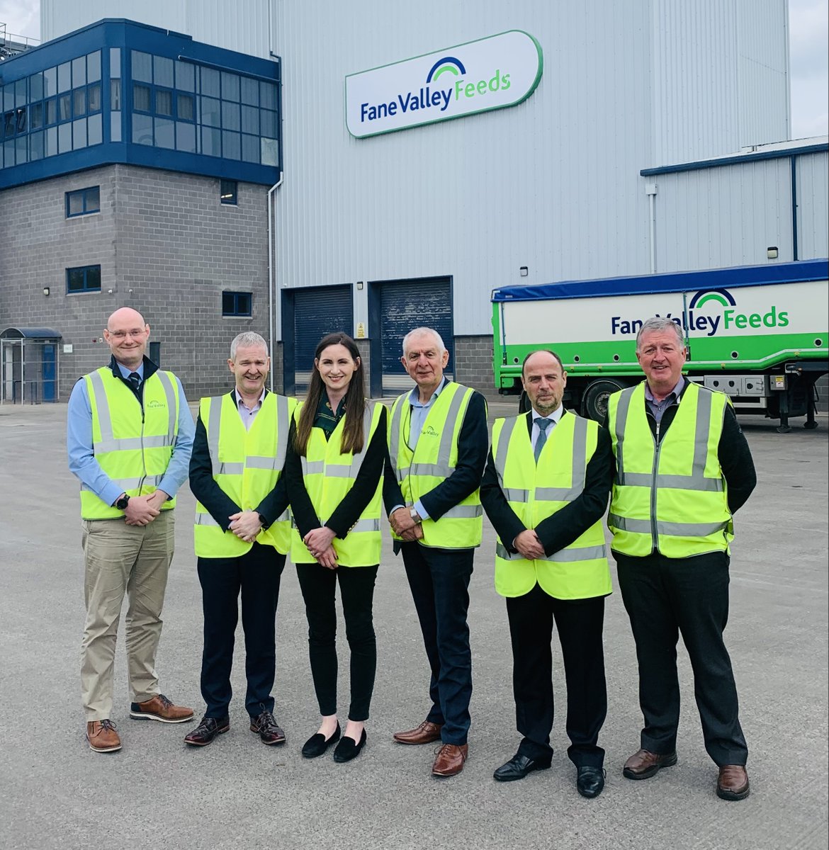 FSAinNI's tweet photo. NI Food Advisory Committee and FSA in NI director @AndyCole_FSA enjoyed informative presentations from FSA, NI Grain Trade Association #NIGTA, Food Fortress and Fane Valley Feed during a visit to @FaneValleyFeeds today #NIFAC https://t.co/6ZVM8L4xyL