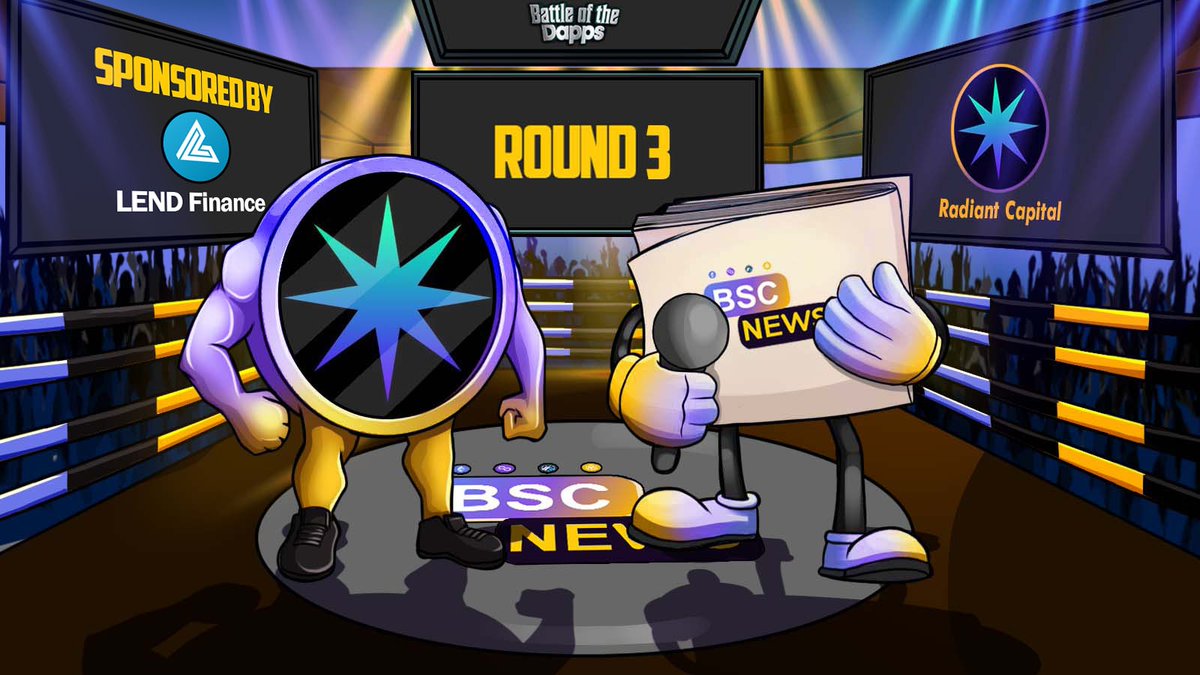 So who is <a href="/RDNTCapital/">Radiant Capital</a>?

Join us as they share the latest alpha about their omnichain borrowing/lending platform leading into #BattleoftheDapps

📽️ Today, 7 PM UTC
📍 x.com/i/spaces/1OdKr…

⚡Powered by <a href="/LEND_finance/">LEND.finance | Testnet...$ETH $BASE $S $MONAD</a>