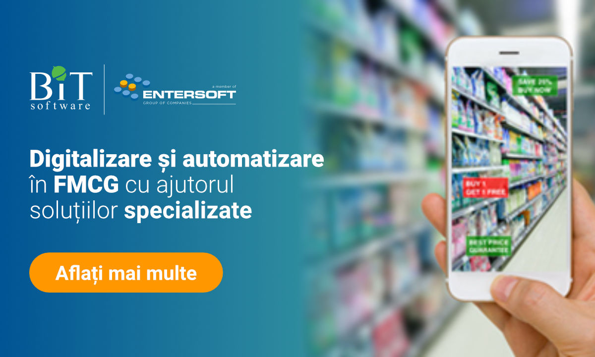 BITSoftware's tweet image. Cu ajutorul unei soluții software end-to-end, organizațiile din FMCG pot să:
✔️devină mai eficiente
✔️monitorizeze și să controleze activitățile angajaților
✔️optimizeze diferite fluxuri de lucru și proceduri
✔️crească productivitatea 
bit.ly/3LwjJ8r  
#bitsoftware #fmcg