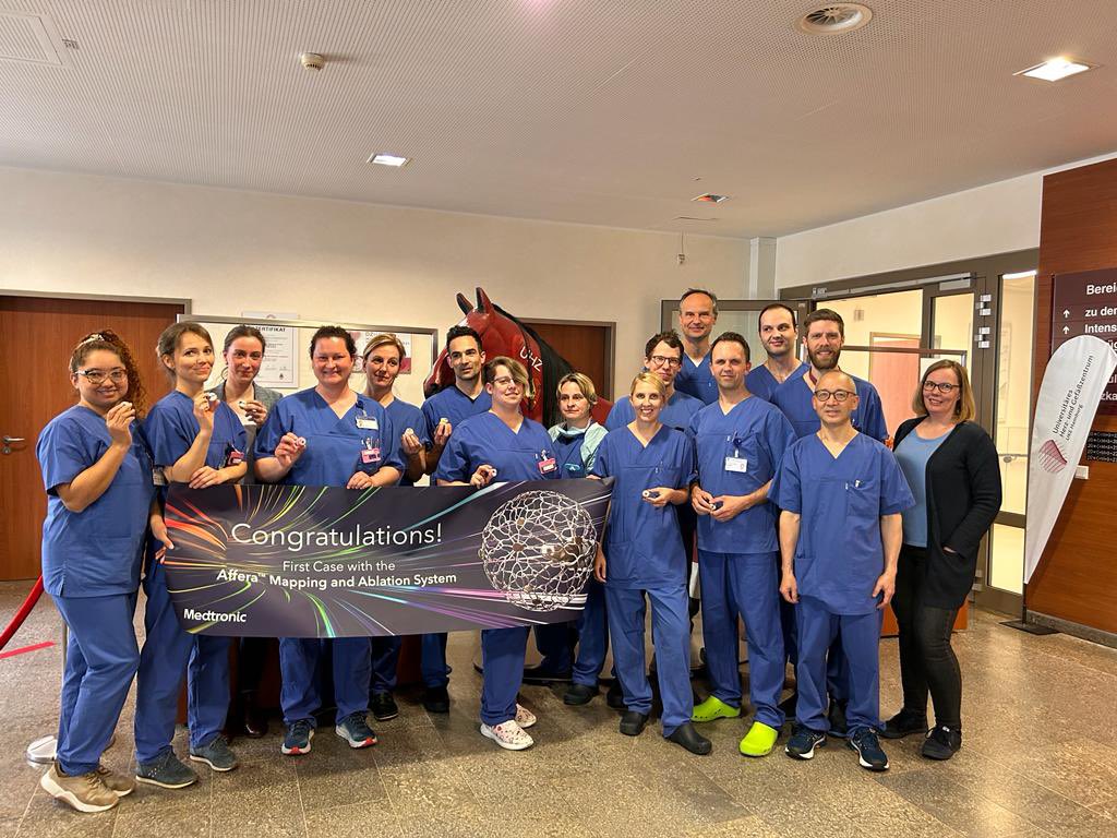 Thrilled to share that we are the first center worldwide who performed ablation procedures with the Medtronic Affera Mapping and Ablation system! Congratulations to our great team and Medtronic, great achievement!
#Affera #PFA #innovationinhealthcare #electrophysiology #EPeeps