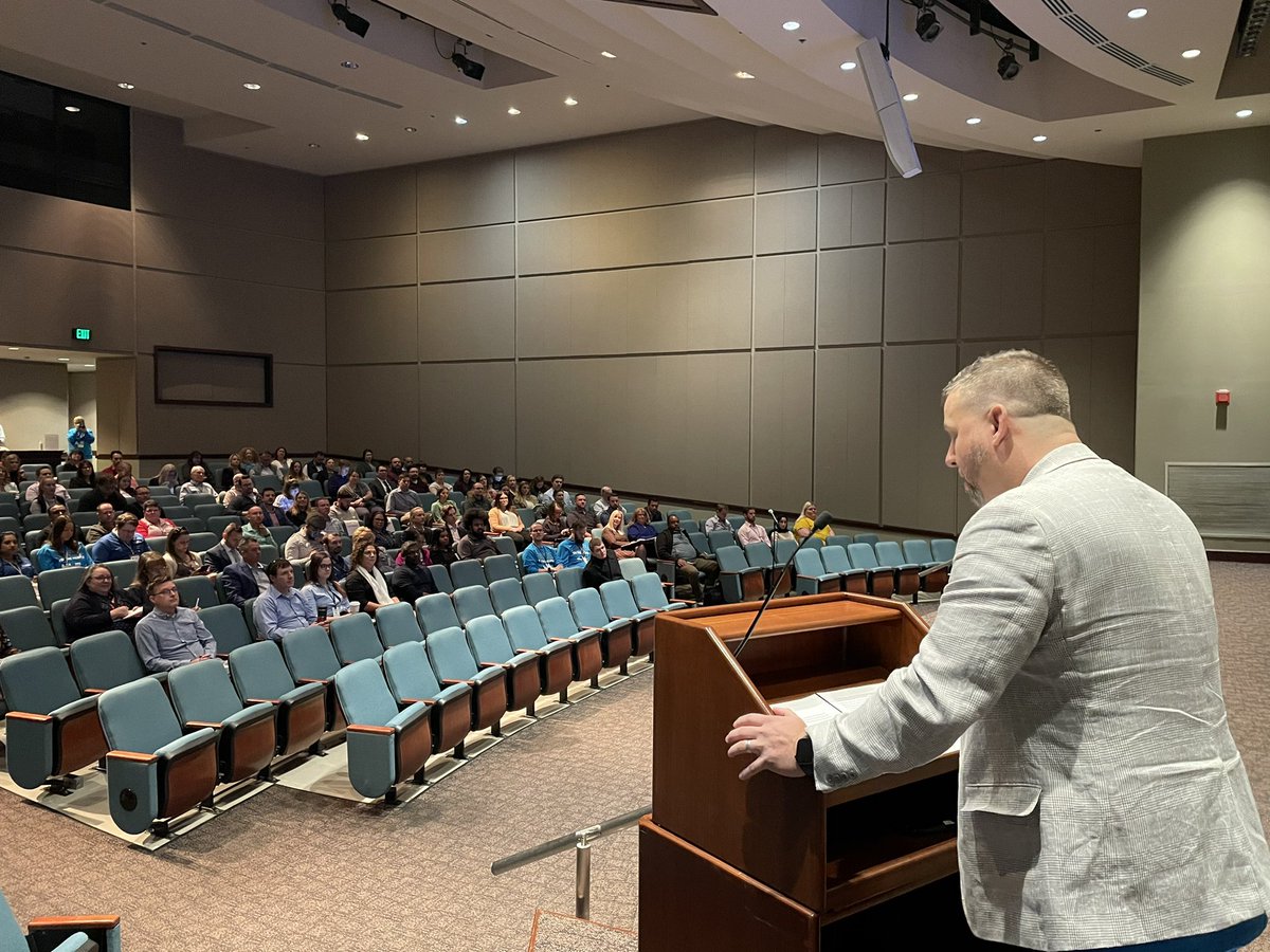 IndianaMPH's tweet image. What a crowd! Opening Session of #DataDay2023 is underway.