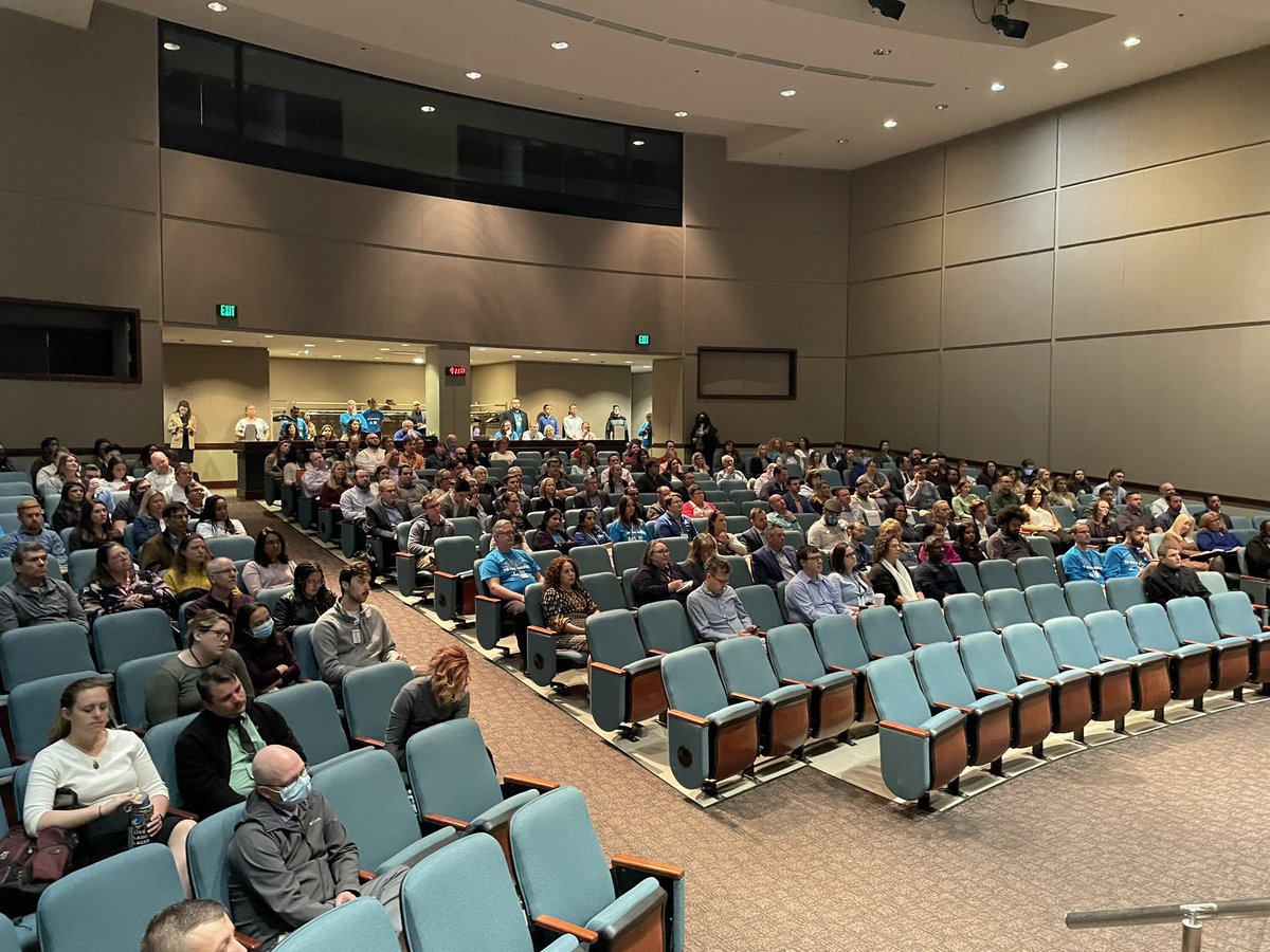IndianaMPH's tweet image. What a crowd! Opening Session of #DataDay2023 is underway.