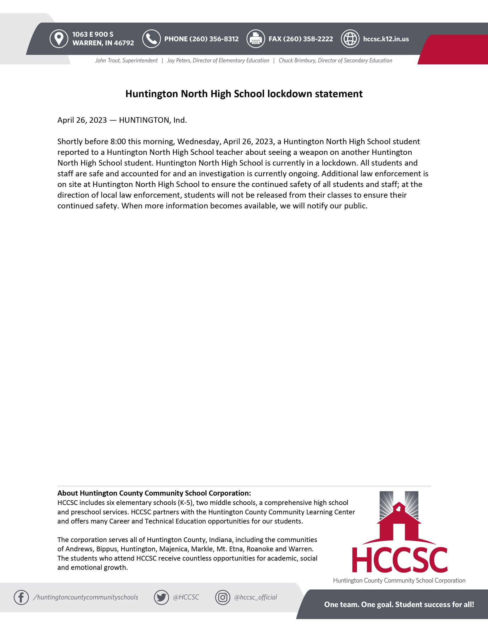 HCCSC on Twitter: 