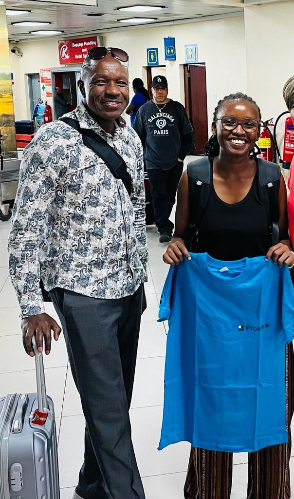 Proximie (@proximie) on Twitter photo The <a href="/icigs2023/">ICIGS2023</a> <a href="/InnovGlobSurg/">Innovation for Global Surgery</a> conference brought together our IT Lead for Africa, James Ndungu, & Dr. Mwangangi, Medical Officer from the Makueni Mother and Child Hospital back together again!
Dr. Mwangangi is our champion that delivered our first-ever baby over Proximie. ๐ฐ๐ช The <a href="/icigs2023/">ICIGS2023</a> <a href="/InnovGlobSurg/">Innovation for Global Surgery</a> conference brought together our IT Lead for Africa, James Ndungu, & Dr. Mwangangi, Medical Officer from the Makueni Mother and Child Hospital back together again!
Dr. Mwangangi is our champion that delivered our first-ever baby over Proximie. ๐ฐ๐ช