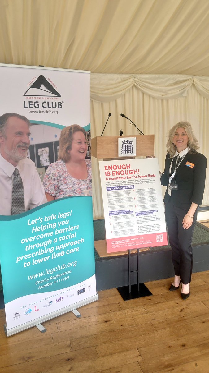 "Shining a light on a hidden problem" #lowerlimb and #legulcer related conditions are a major health problem and cause significant suffering! Proud to be at the Houses of Parliament today as a guest of <a href="/LindsayLegClub/">Lindsay Leg Club Foundation</a> representing <a href="/BritishLymph/">BLS</a> #lymphoedema 🦵🦶