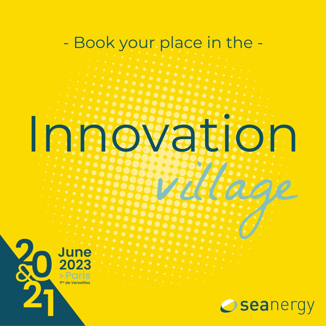 BluesignEvents's tweet photo. You are a young company offering innovative solutions for the #bluetransition?
#Seanergy2023 is for you! 🌟
Bring visibility to your business and access the B2B Meetings with established industry players 😉
Spots here > https://t.co/cBf3KZO7Ob https://t.co/BYJD80u88W