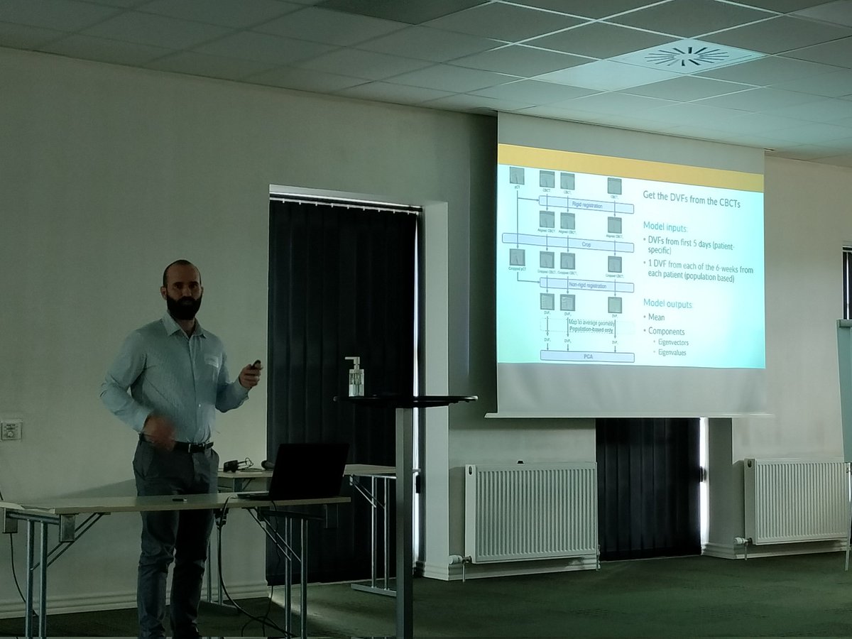 Stine Korreman (she/her) (@stinekorreman) on Twitter photo I am so proud of my former PhD student <a href="/argota90/">Raul AP</a> who today received the Danish Young Physicists Award 2023 🎉
He presented his work on modeling of anatomical changes in head and neck cancer - a result of our great collaboration with <a href="/elivaos/">Eliana Vasquez O 🇨🇴🇳🇱🇬🇧</a> and <a href="/RT_physics/">RTphysics Manchester</a> ! I am so proud of my former PhD student <a href="/argota90/">Raul AP</a> who today received the Danish Young Physicists Award 2023 🎉
He presented his work on modeling of anatomical changes in head and neck cancer - a result of our great collaboration with <a href="/elivaos/">Eliana Vasquez O 🇨🇴🇳🇱🇬🇧</a> and <a href="/RT_physics/">RTphysics Manchester</a> !