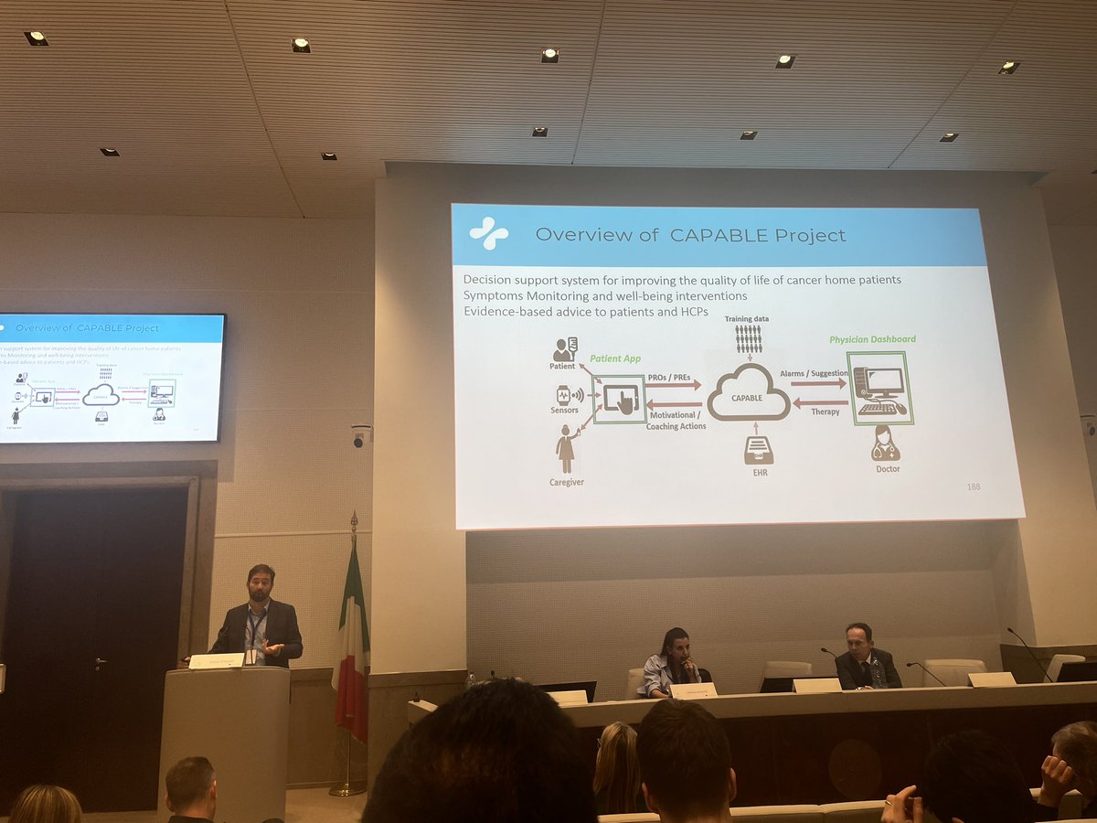 Can.Heal (@canhealeu) on Twitter photo Manuel Ottaciano <a href="/manui/">Manuel Ottaviano</a> introduced us <a href="/capable_project/">CAPABLE Project</a> which developed a coaching system for improving the quality of life of cancer home patients. #EUCancerPlan Manuel Ottaciano <a href="/manui/">Manuel Ottaviano</a> introduced us <a href="/capable_project/">CAPABLE Project</a> which developed a coaching system for improving the quality of life of cancer home patients. #EUCancerPlan