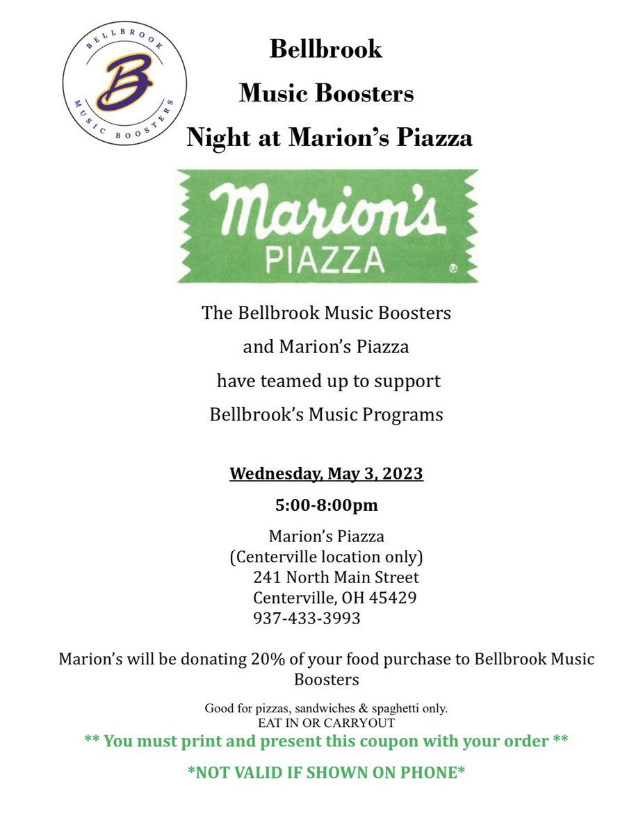 Bellbrook Band tweet media