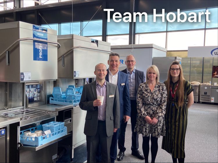 Hobart_UK's tweet photo. You can find our expert team at the @Nisbets NCEC in Bristol today, and tomorrow, for Nisbets LIVE.
Talk to the team to find out more about how we're redefining innovation to make kitchen life easier.
#NisbetsLive #NCEC #RedefiningInnovation #TwoLevelWasher https://t.co/s4SkJQK0to