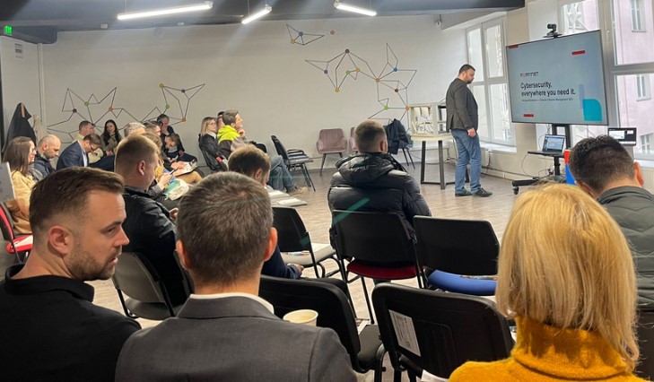 Preasca's tweet photo. Discuțiile de astăzi cu clienții B2B din Balti despre produsele Fortinet si digitalizare au fost extrem de productive. Împreună, putem continua să aducem tehnologia de ultimă generație în regiune. #digitalizare #Fortinet" https://t.co/RmSR256TdW