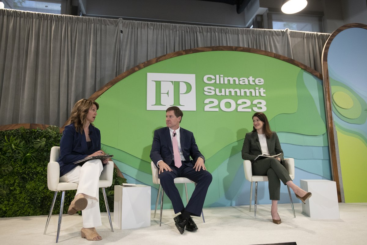 We’re at the #FPClimateSummit with <a href="/SenWhitehouse/">Sheldon Whitehouse</a> <a href="/SelwinHart/">Selwin Hart</a> <a href="/RaviReports/">Ravi Agrawal</a> <a href="/RobinMillican/">Robin Millican</a> Don’t miss out, join the live stream here.