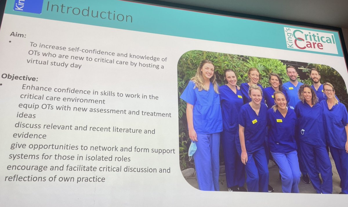 Sharlene Greenwood (@sharleneuk) on Twitter photo Niall McDermott discussing how to address imposter syndrome working in OT in critical care with online training. Watch this space for the next course <a href="/KingsCollegeNHS/">King's College NHS</a> #KCHtherapiesresearch <a href="/KateGregoryAHP/">Kate Gregory</a> <a href="/frankiephysio/">Frankie Northfield</a> Niall McDermott discussing how to address imposter syndrome working in OT in critical care with online training. Watch this space for the next course <a href="/KingsCollegeNHS/">King's College NHS</a> #KCHtherapiesresearch <a href="/KateGregoryAHP/">Kate Gregory</a> <a href="/frankiephysio/">Frankie Northfield</a>