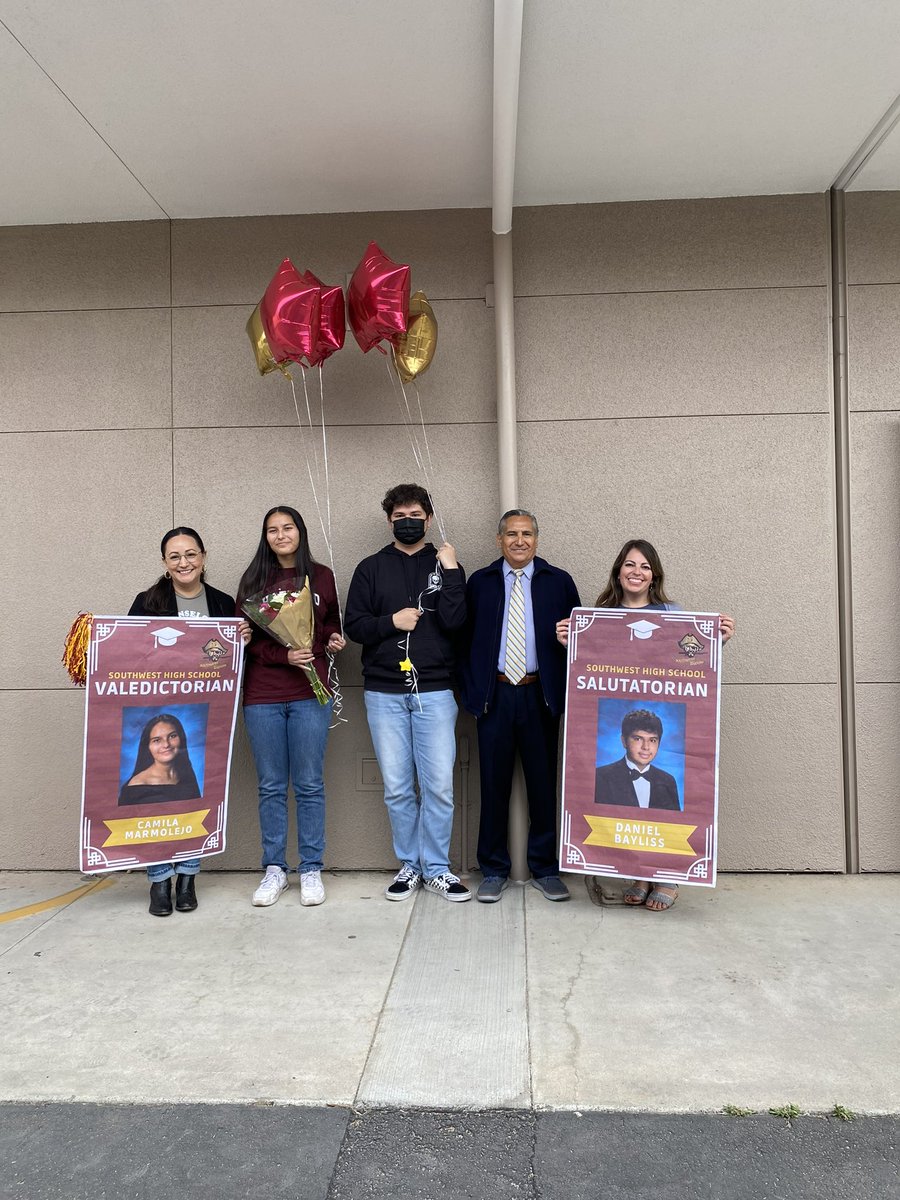 Proud of our Salutatorian and Valedictorian!  <a href="/SUHSD/">Sweetwater Union High School District</a>