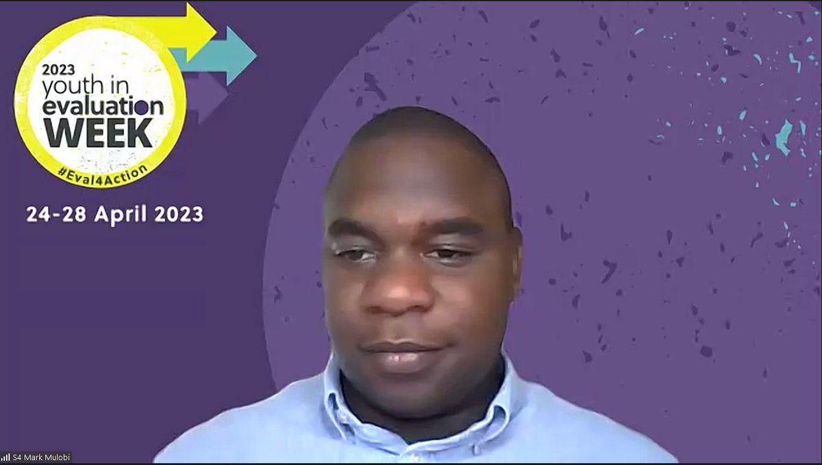UNFPA Independent Evaluation Office (@unfpa_eval) on Twitter photo Youth's fresh perspectives & innovative ideas bring valuable insights that can drive impactful change
Let's empower & engage youth in #evaluation & watch them shape a better future for us all
<a href="/mulobi_/">Mark Mulobi_🇰🇪🌍</a> of <a href="/Eval_Youth/">EvalYouth Global Network</a> at the Youth in Eval week: Launch of standards
#Eval4Action Youth's fresh perspectives & innovative ideas bring valuable insights that can drive impactful change
Let's empower & engage youth in #evaluation & watch them shape a better future for us all
<a href="/mulobi_/">Mark Mulobi_🇰🇪🌍</a> of <a href="/Eval_Youth/">EvalYouth Global Network</a> at the Youth in Eval week: Launch of standards
#Eval4Action